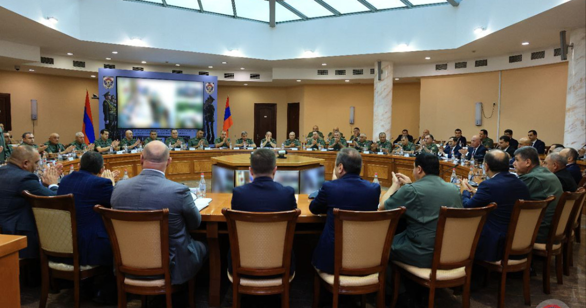 Պաշտպանության նախարարի կից կոլեգիայի նիստը՝ նվիրված 2025 թվականի արդյունքներին